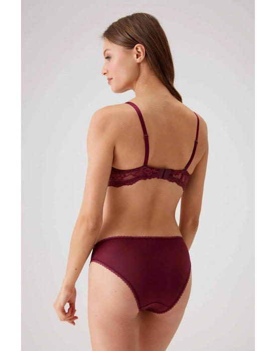 Balenli Desteksiz Sütyen Takım Siyah