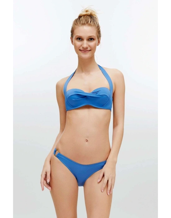 Kadın Mavi Bikini Takım