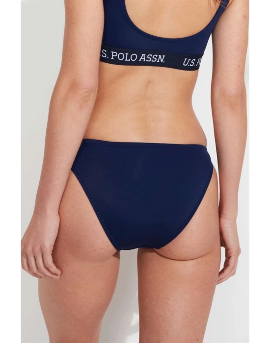 Kadın Lacivert Ince Kenar Bikini Alt
