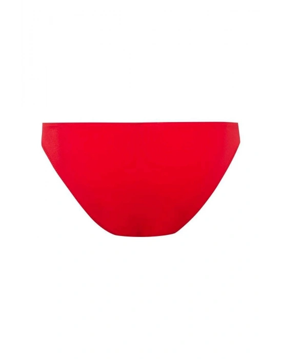 Kadın Kırmızı Ince Kenar Bikini Alt
