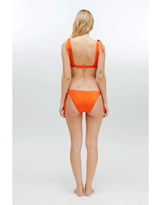 Kadın Turuncu Bikini Takım