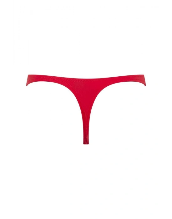 Kadın Kırmızı String Bikini Altı