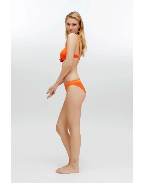 Kadın Turuncu Bikini Takım