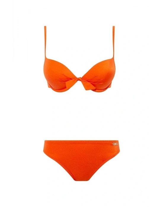 Kadın Turuncu Bikini Takım