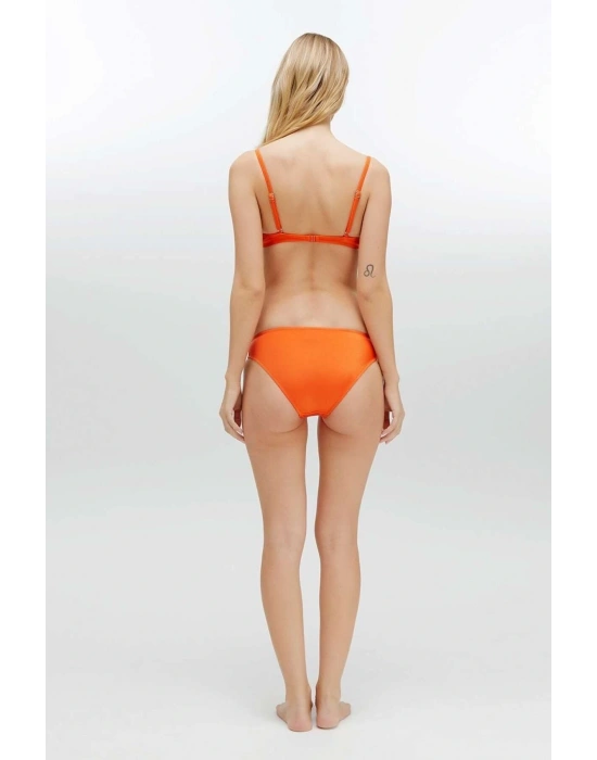 Kadın Turuncu Bikini Takım