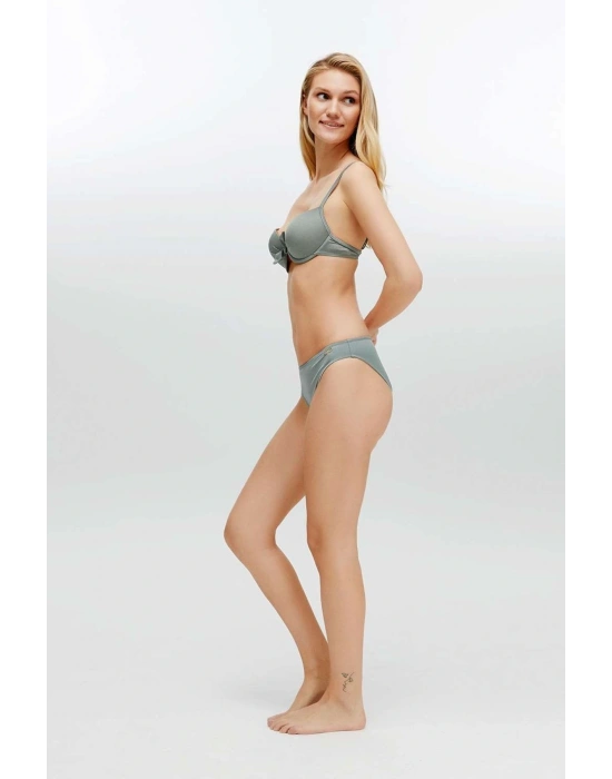 Kadın Haki Bikini Takım