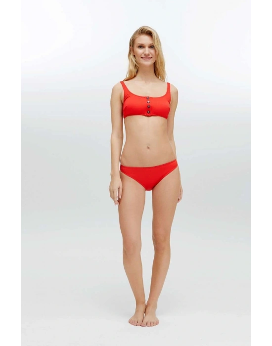 Kadın Kırmızı Bikini Takım