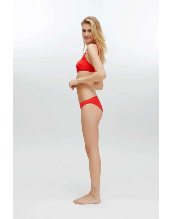 Kadın Kırmızı Bikini Takım