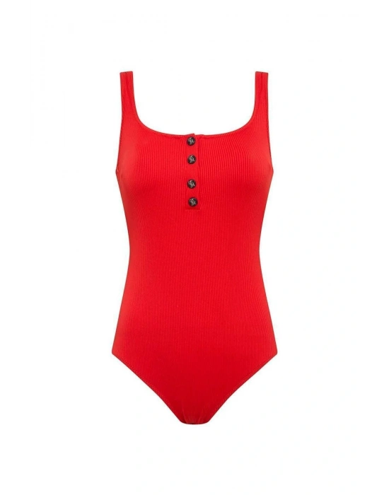 Kadın Kırmızı Mayo