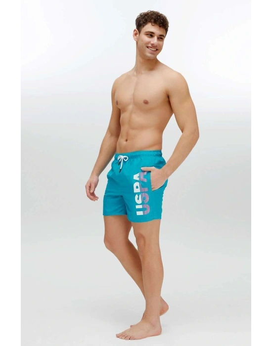 U.s Polo Assn. 22004 Erkek Orta Boy Deniz Şortu-yeşil