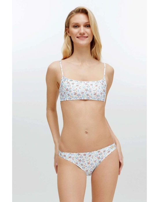 Kadın Beyaz Bikini Takım