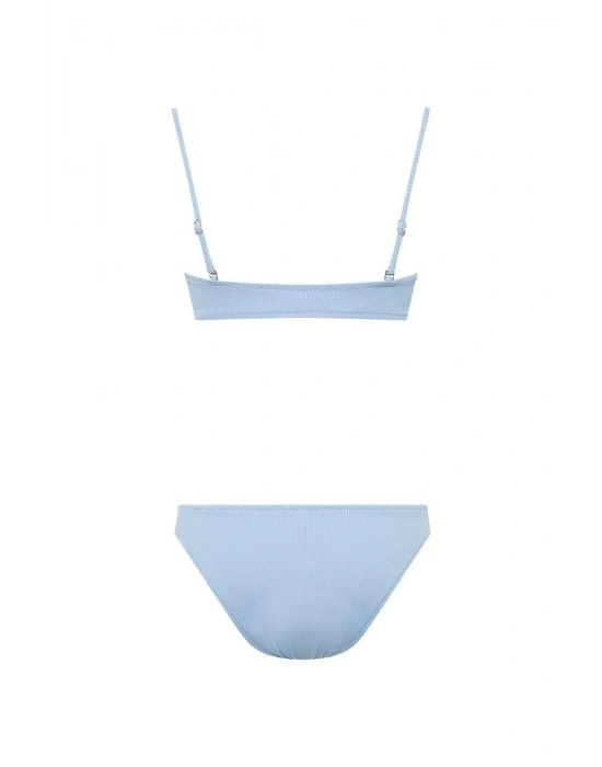 Kadın Mavi Bikini Takım