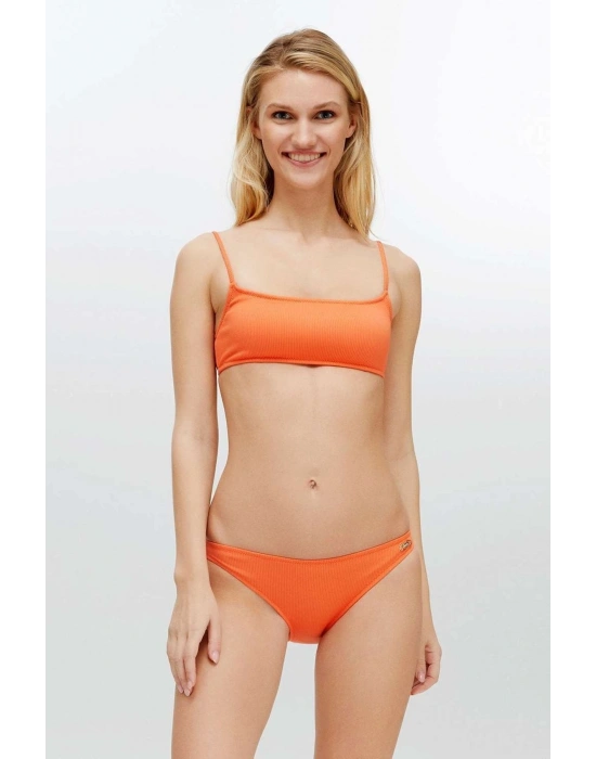 Kadın Kiremit Bikini Takım