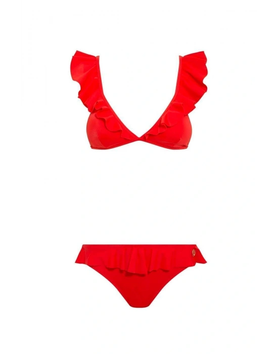 Kadın Kırmızı Bikini Takım