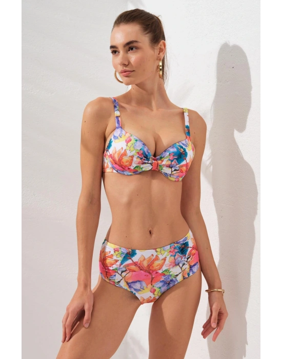 Gınger Balenli Kaplı Bikini Takım Garden 231235-D