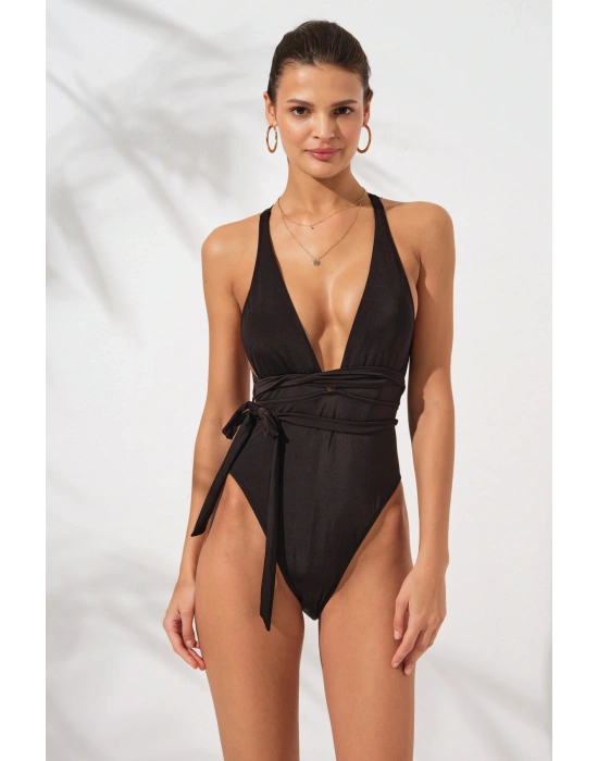 Belden Çapraz Bağlamalı Mayokini Camila  2023 Yaz Sezonu