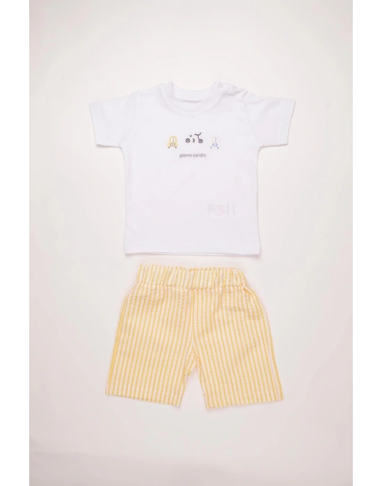 Pamuk Erkek Çocuk Yazlık Şortlu Takım 303533