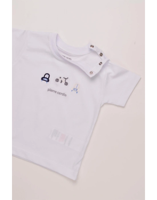 %100 Pamuk Erkek Çocuk Yazlık Şortlu Takım 303533