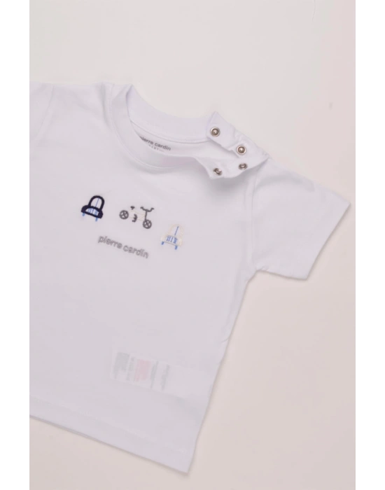 %100 Pamuk Erkek Çocuk Yazlık Şortlu Takım 303533