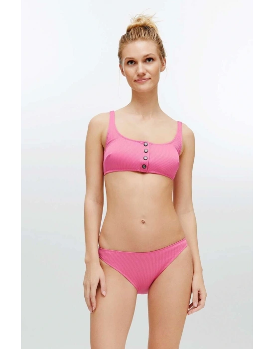 Kadın Pembe Bikini Takım