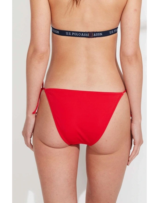 Kadın Kırmızı Ipli Bikini Alt