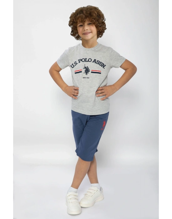 Us1098-22y Erkek Çocuk Bermuda Takım