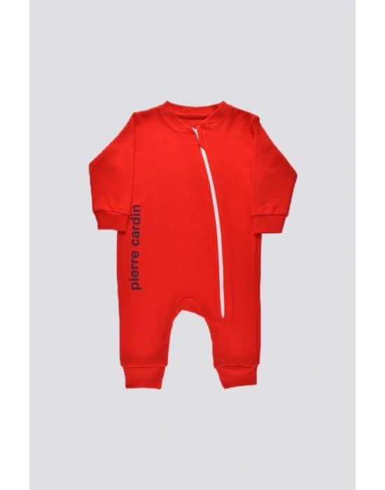 %100 Pamuk Interlok Fermuarlı Unisex Bebek&çocuk Tulum 303652