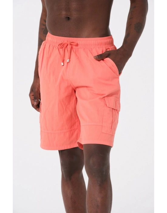 Erkek Pamuk Kargo Şort