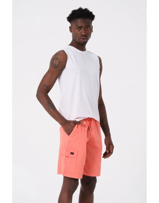 Erkek Pamuk Kargo Şort