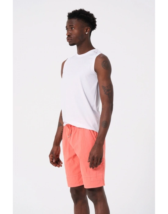 Erkek Pamuk Kargo Şort