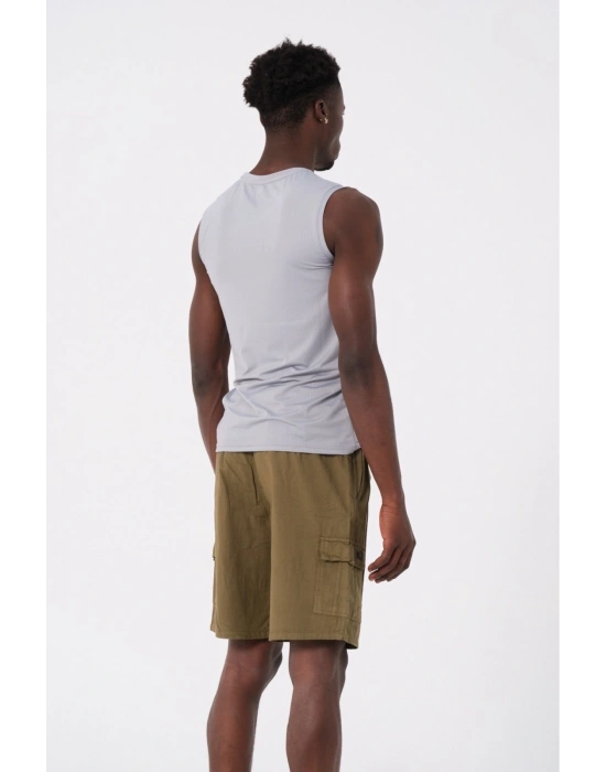 Erkek Pamuk Kargo Şort