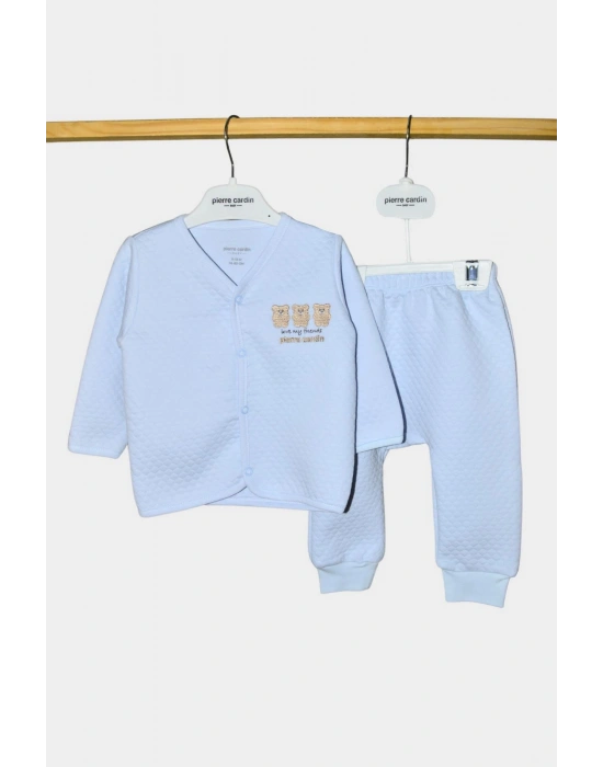 Ayıcık Nakışlı Kapitone Bebek İkili Takım 305195