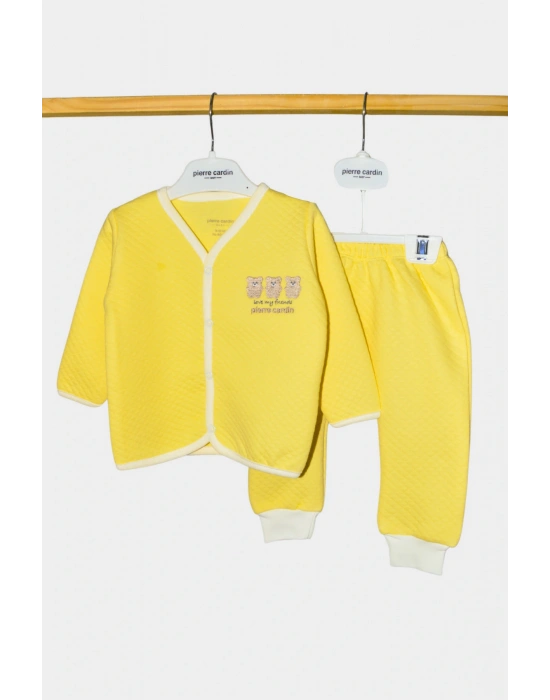 Ayıcık Nakışlı Kapitone Bebek İkili Takım 305195