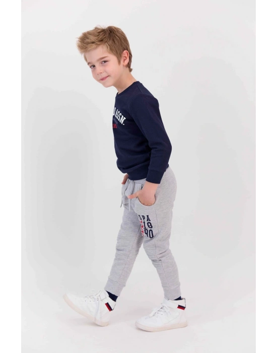 U.s. Polo Assn Lisanslı Classic Lacivert Erkek Çocuk Eşofman Takımı