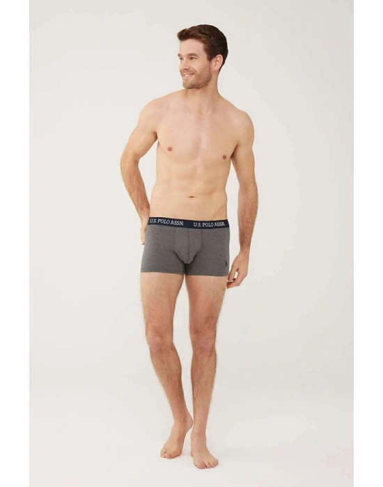 Erkek Lacivert - Mint - Antrasit Melanj 3 Lü Boxer 80446