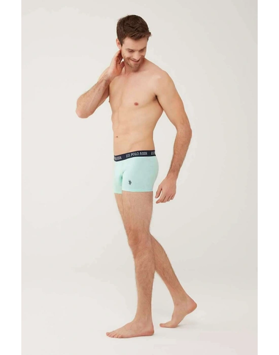 Erkek Lacivert - Mint - Antrasit Melanj 3 Lü Boxer 80446