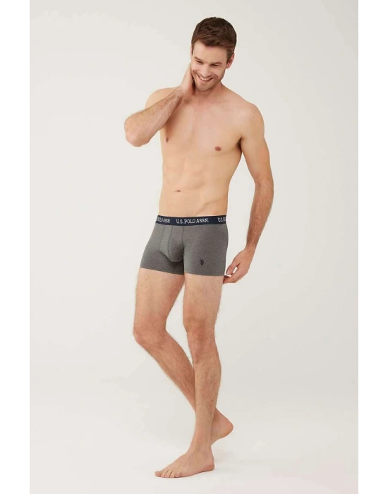 Erkek Lacivert - Mint - Antrasit Melanj 3 Lü Boxer 80446