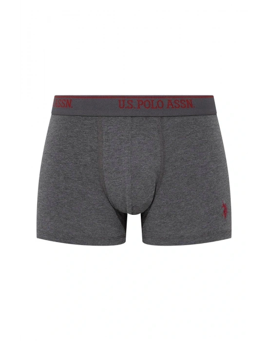 U.s Polo Assn. 90005 Erkek Battal 3lü Boxer-Siyah&Antrasit&Lacivert