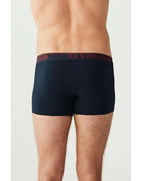 U.s Polo Assn. 90005 Erkek Battal 3lü Boxer-Siyah&Antrasit&Lacivert