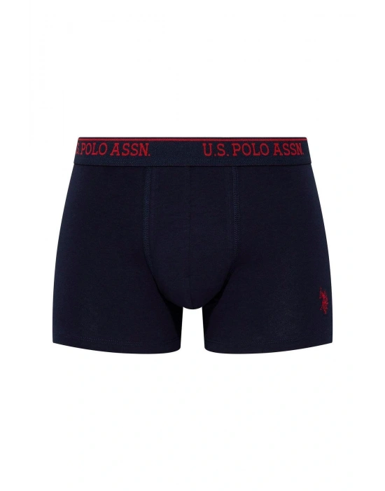U.s Polo Assn. 90005 Erkek Battal 3lü Boxer-Siyah&Antrasit&Lacivert