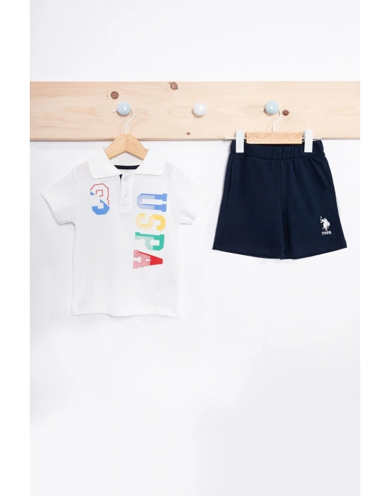 Classic Krem Erkek Bebek Yakalı Takım