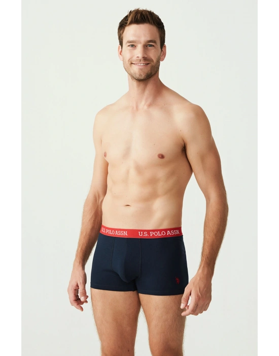 Erkek Lacivert 3 Lü Boxer