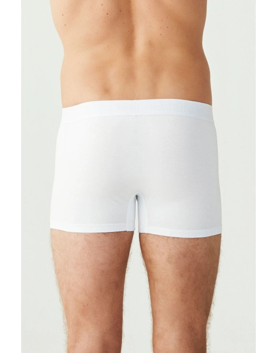 Erkek Beyaz 3 Lü Boxer