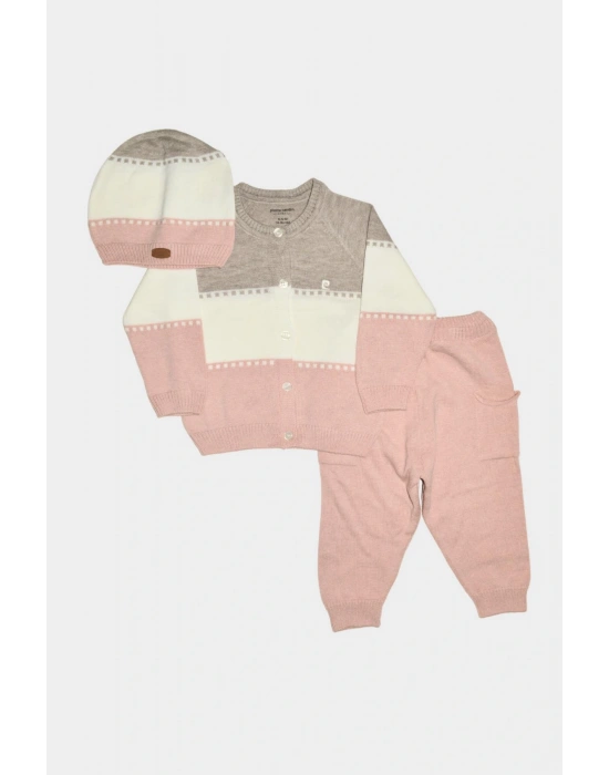 Triko Bebek & Çocuk 3Lü Alt-Üst Takım 303954