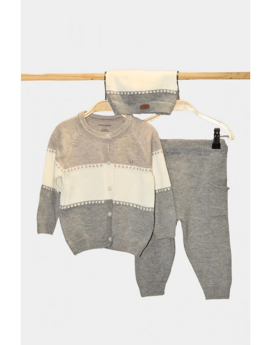 Triko Bebek & Çocuk 3Lü Alt-Üst Takım 303954