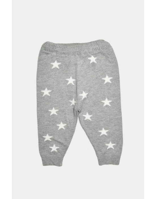 Yıldızlı Triko Bebek & Çocuk 3lü Alt-Üst Takım 303955