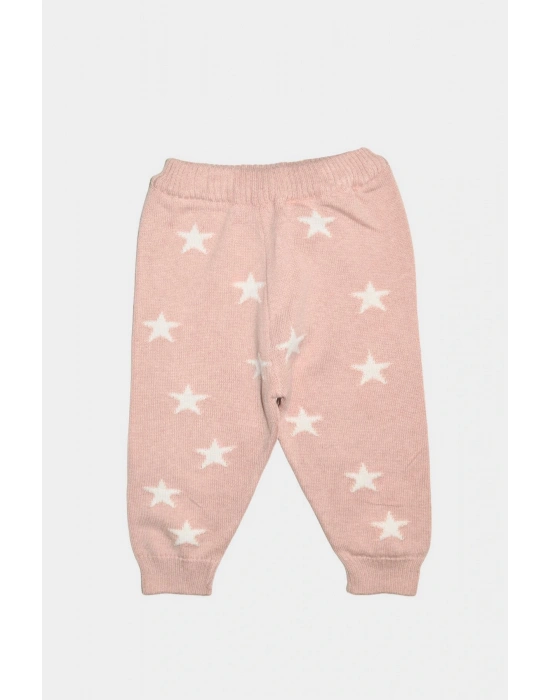 Yıldızlı Triko Bebek & Çocuk 3Lü Alt-Üst Takım 303955