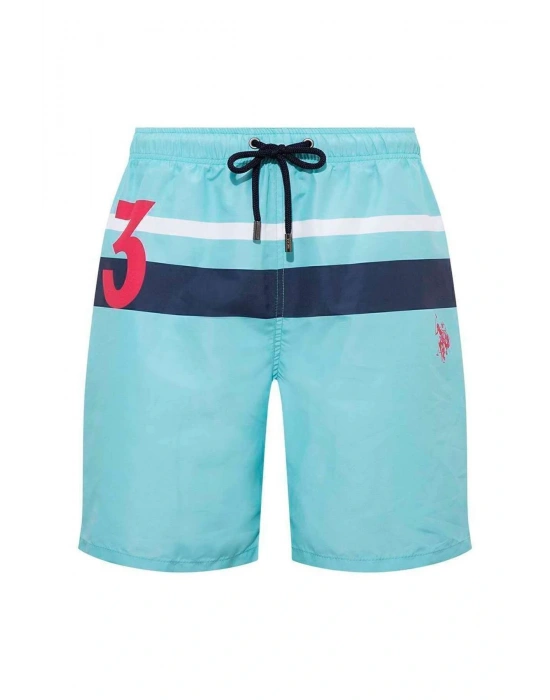 Erkek Mint Uzun Deniz Şortu 22003