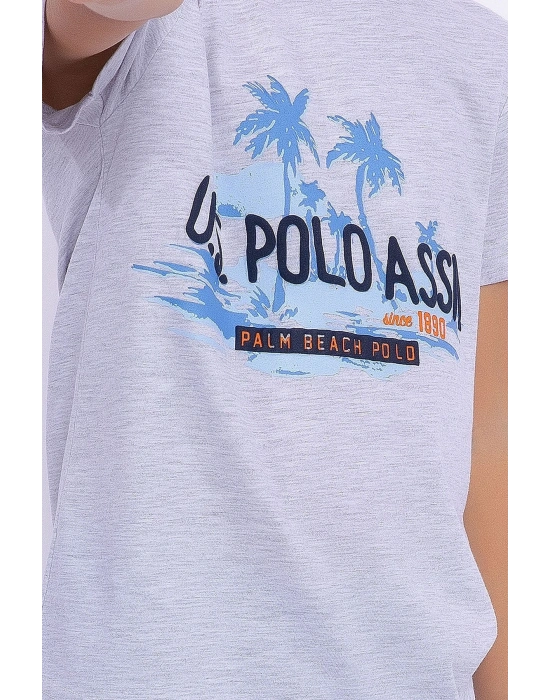 U.s. Polo Assn Palm Beach Polo Karmelanj Erkek Çocuk Kapri Takım