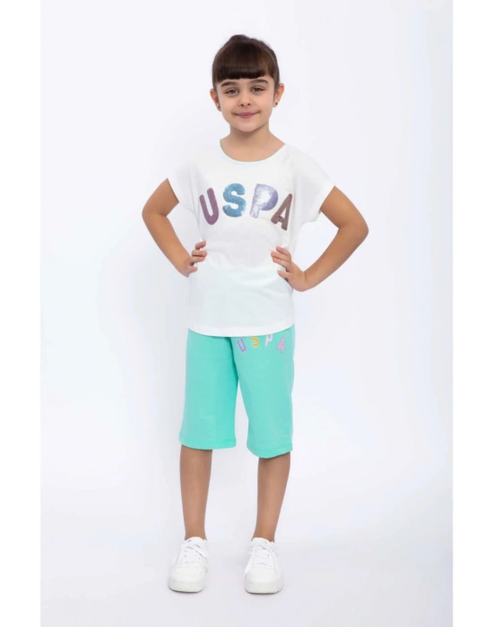 Us1055 Us1055 Lisanslı Kız Çocuk Süprem 2li Kapri Takım